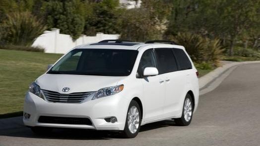 The 2012 Toyota Sienna.