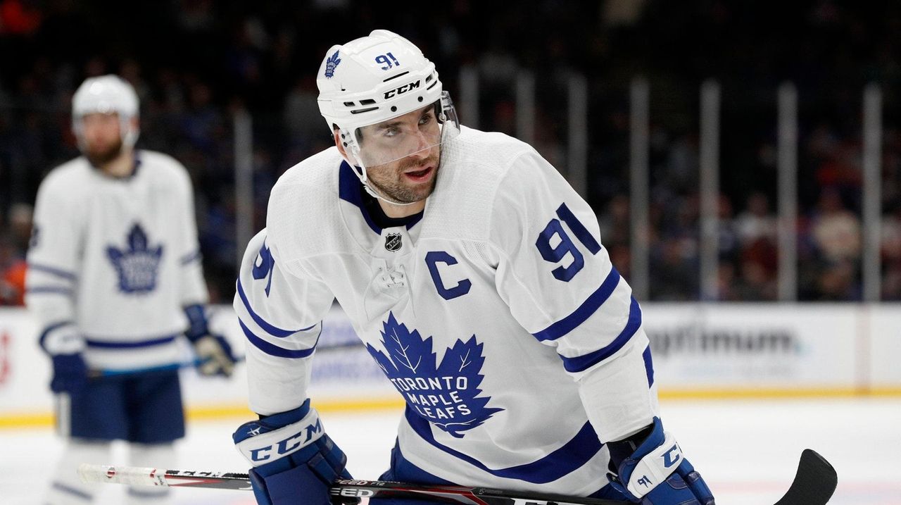 Maple Leafs' John Tavares lauds Islanders' defensive improvement | Newsday