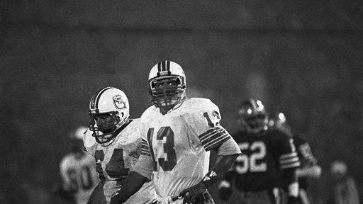 Ed Newman, as an offensive lineman (No. 64,