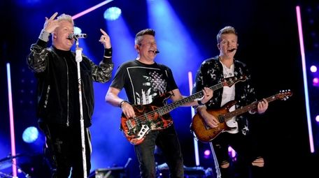 Gary LeVox, left, Joe Don Rooney and Jay