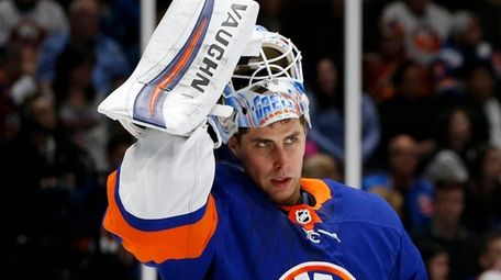 Thomas Greiss of the New York Islanders after