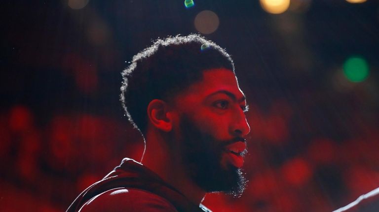 Anthony Davis #3 of the Los Angeles Lakers