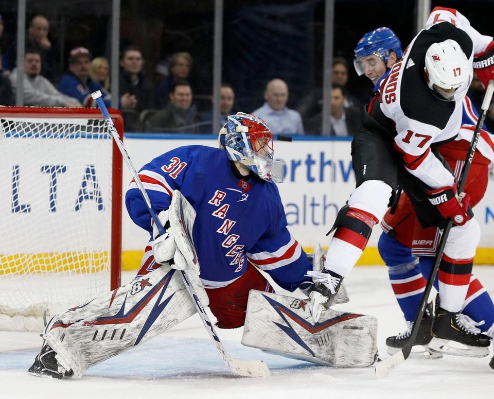 Igor Shesterkin #31 of the New York Rangers