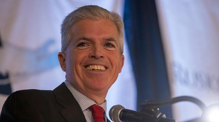 Suffolk County Executive Steve Bellone at the Cresthollow