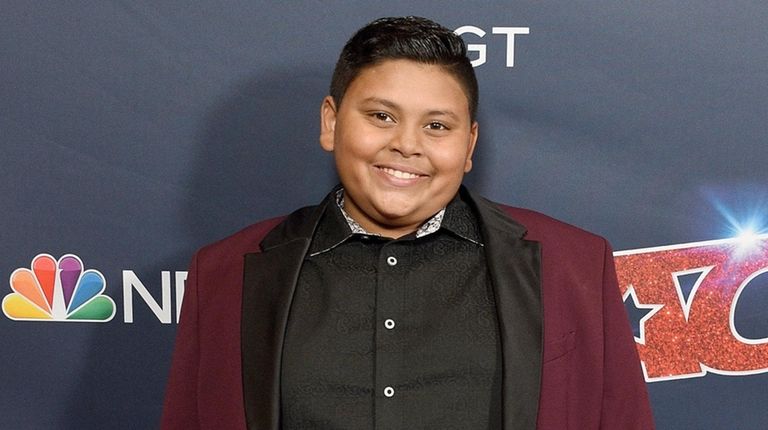 Luke Islam arrives at the "America's Got Talent"