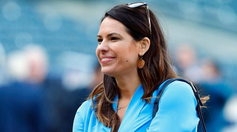Jessica Mendoza of ESPN's "Sunday Night Baseball" and