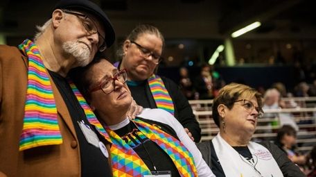 Ed Rowe, left, Rebecca Wilson, Robin Hager and