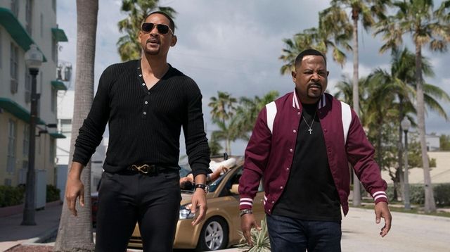 Will Smith as Detective Mike Lowrey and Martin