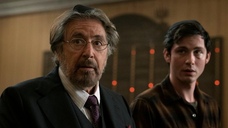 Al Pacino as Meyer Offerman and Logan Lerman