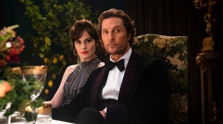 Michelle Dockery as Rosalind Pearson and Matthew McConaughey