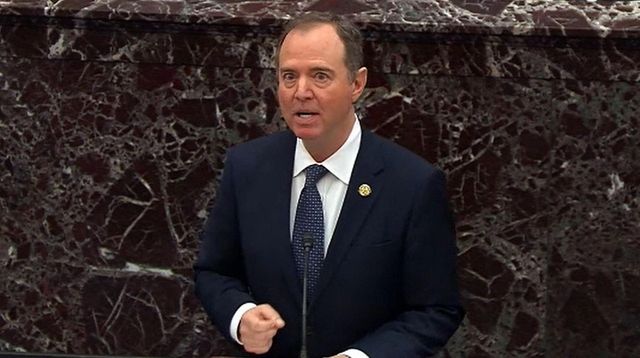 House intelligence chairman Adam Schiff, a House impeachment