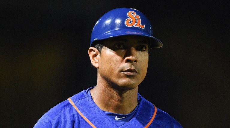 St. Lucie Mets manager Luis Rojas during a