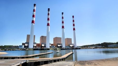 The Northport power station is seen on Wednesday,