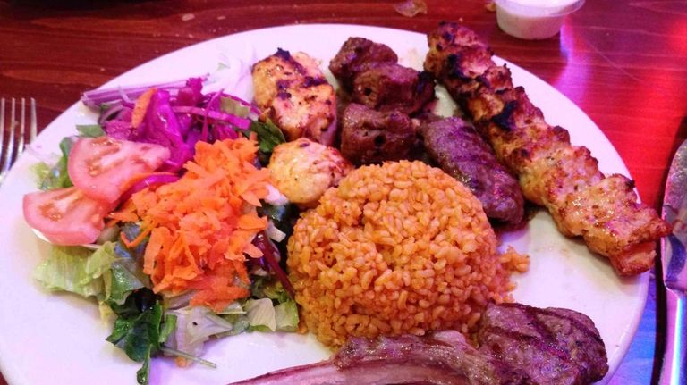 The excellent mixed grill at Istanbul in Centereach