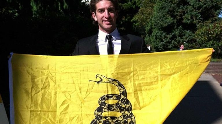 David Perrotto, 21, a junior at Adelphi University,