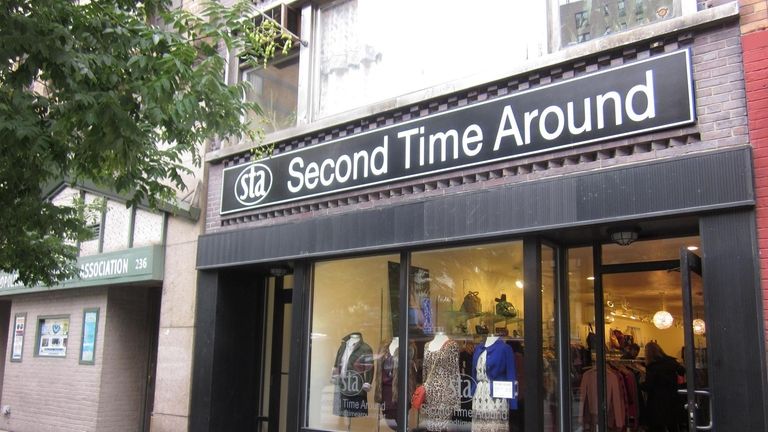 Upscale consignment store Second Time Around now has