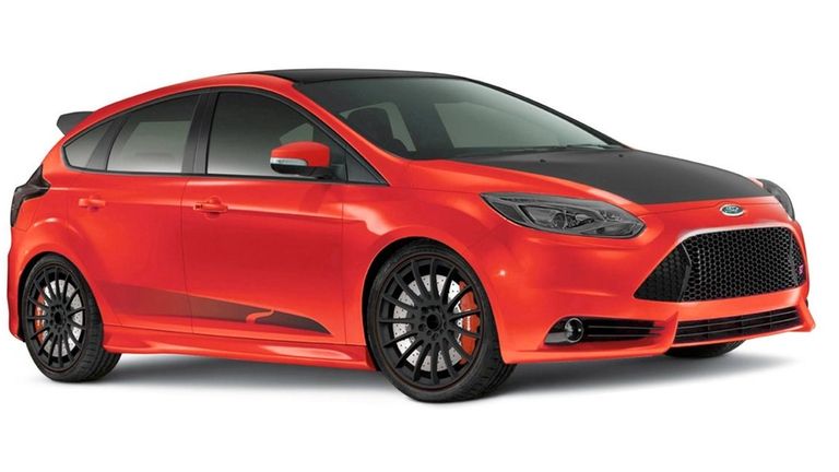 The 2013 Ford Focus ST places its considerable