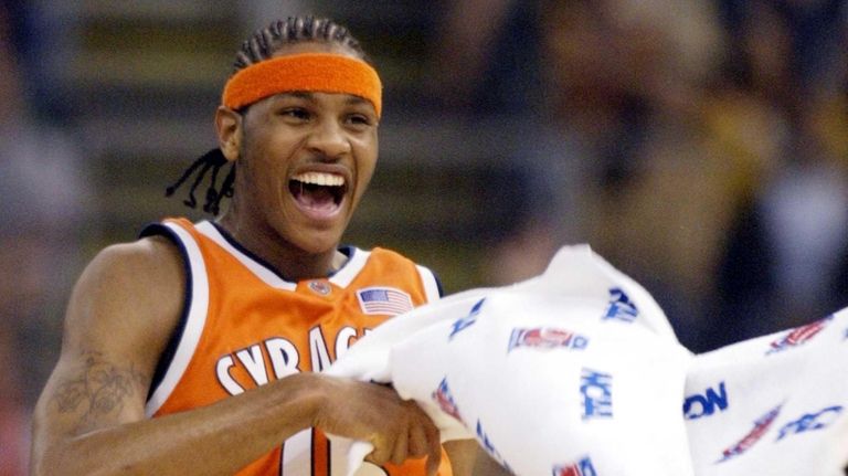 carmelo anthony jersey retired