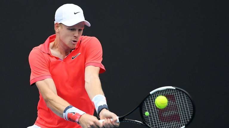 Kyle Edmund of Great Britain will face Serbian