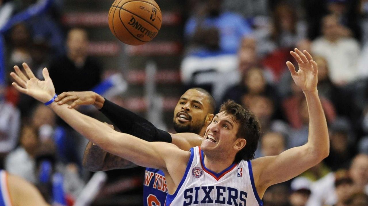 Tyson Chandler keeps playing despite strep throat Newsday picture