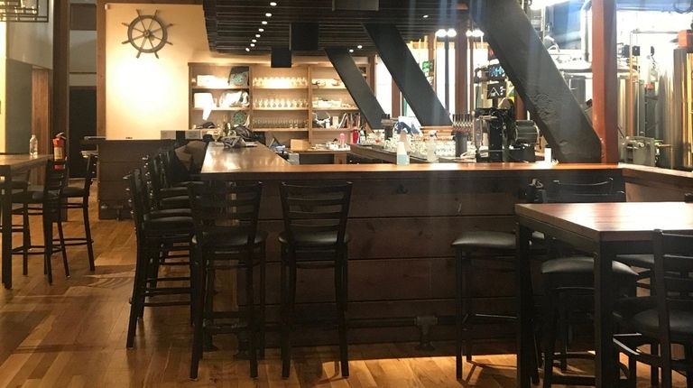 The tasting room of Bright Eye Beer Company,