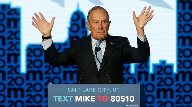 Democratic presidential candidate and former New York City