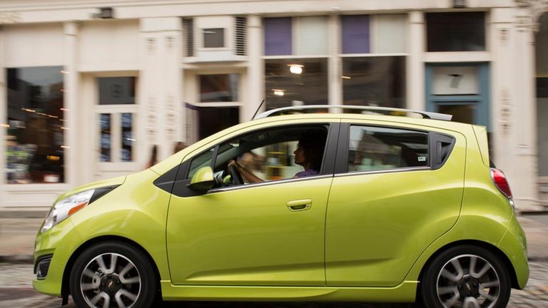 The 2013 Chevy Spark, which was designed and