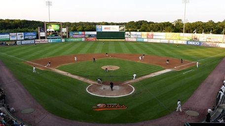 The Ducks' home field in Central Islip.