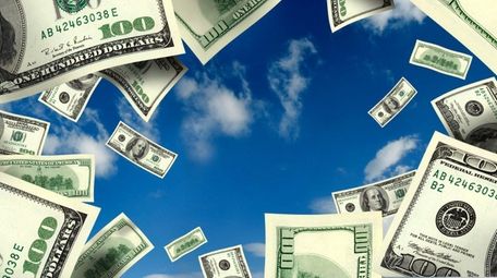 An illustration of money.