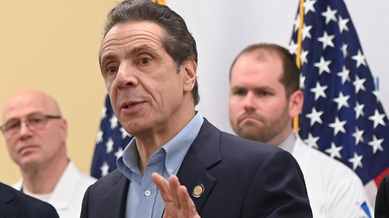 Gov. Andrew M. Cuomo, shown on March 8,