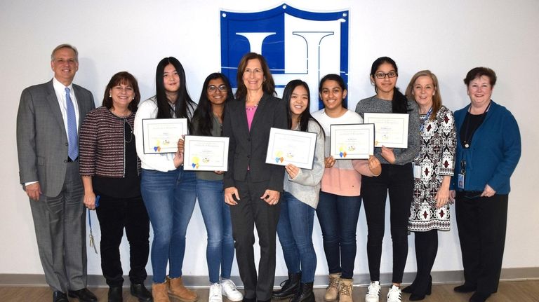 A team from Herricks High School was named