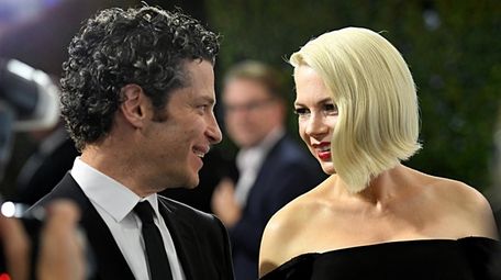 Thomas Kail and Michelle Williams attend the Screen