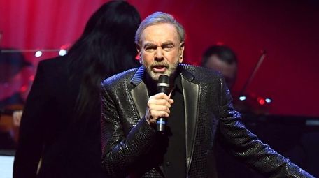 Neil Diamond performs onstage at the Keep Memory