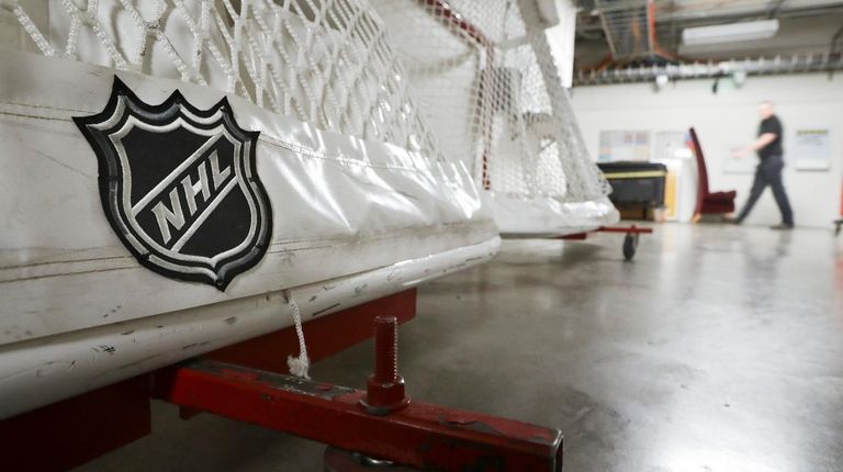 Goals used by the Nashville Predators are stored