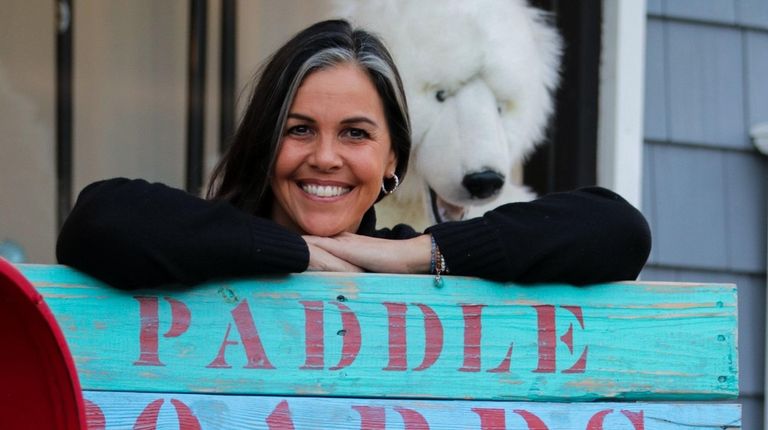 Karen Marvin, owner of South Shore Paddleboards in
