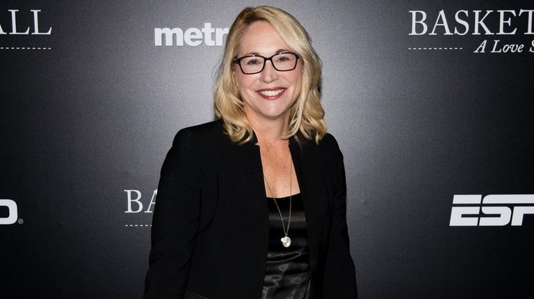 Doris Burke at the "Basketball: A Love Story"