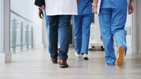 Health care workers on the front lines have