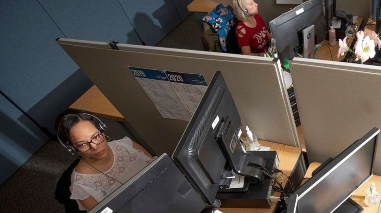 State employees at a state Department of Labor