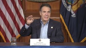 At his daily briefing on Sunday, Governor Andrew