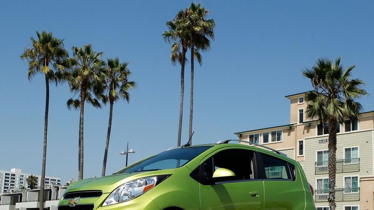 The 2013 Chevrolet Spark comes equipped with MyLink