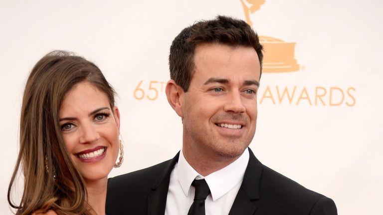Carson Daly his wife, Siri Pinter, attend the