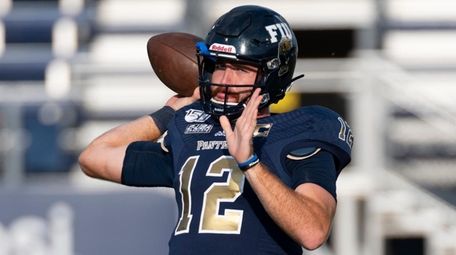 FIU quarterback James Morgan during an NCAA