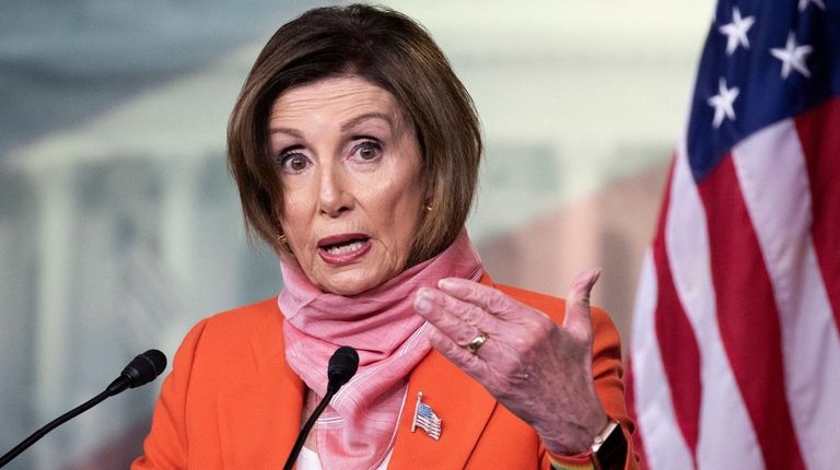 House Speaker Nancy Pelosi says a fifth stimulus