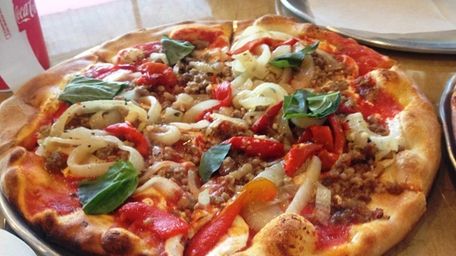 The signature Monaco's pie at Monaco's Coal Fired