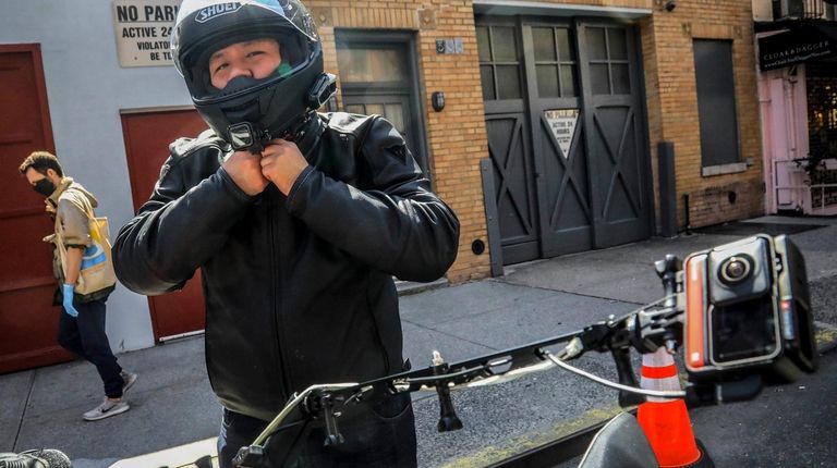 Eddie Song, a Korean American entrepreneur, prepares to