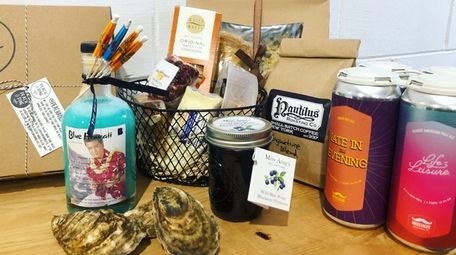 A package from Better Man Distilling Company's virtual