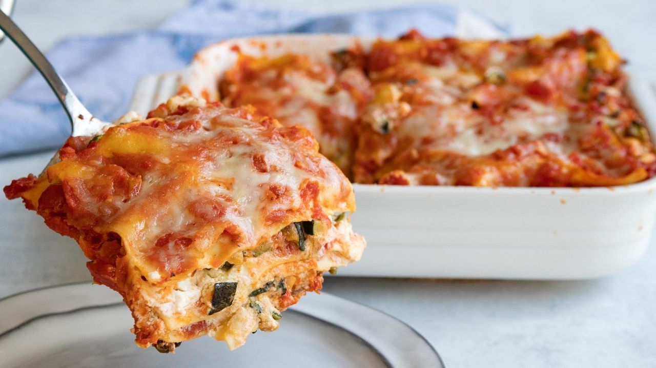 The Easy Veggie Lasagna Recipe Your Family Can Make Together Newsday