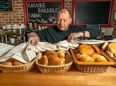 Owner Ruben Guzman at San Antonio Bakery &