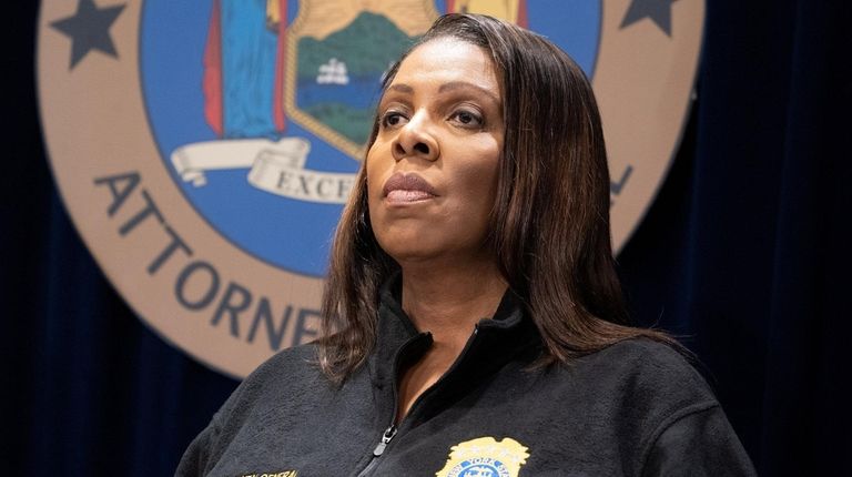 New York State Attorney General Letitia James, pictured