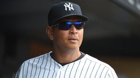 Yankees designated hitter Alex Rodriguez before a game